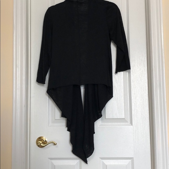 Alternative High Low Short Sleeved Cardigan - Picture 2 of 7